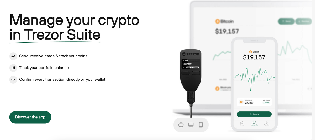 Trezor Suite - Your Hardware Wallet Command Center